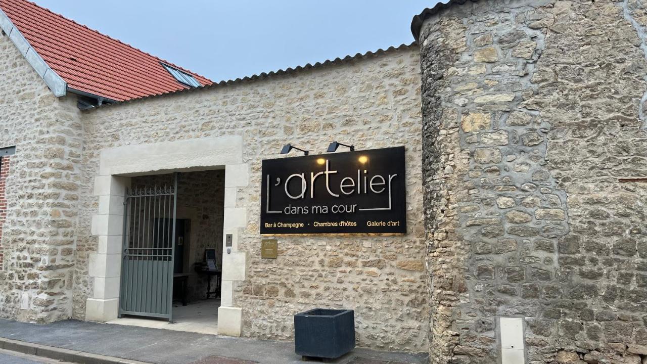 L'Artelier Dans Ma Cour Bed & Breakfast Hermonville Luaran gambar