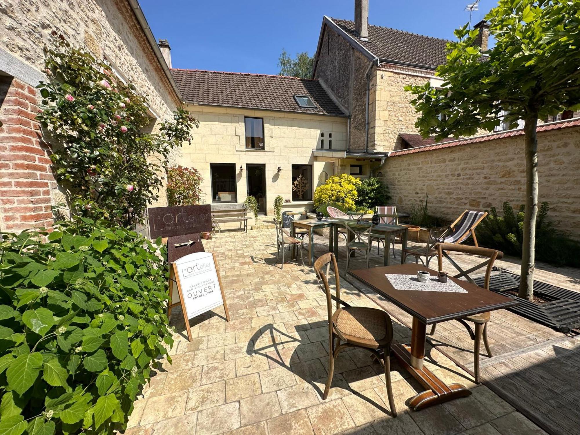 L'Artelier Dans Ma Cour Bed & Breakfast Hermonville Luaran gambar