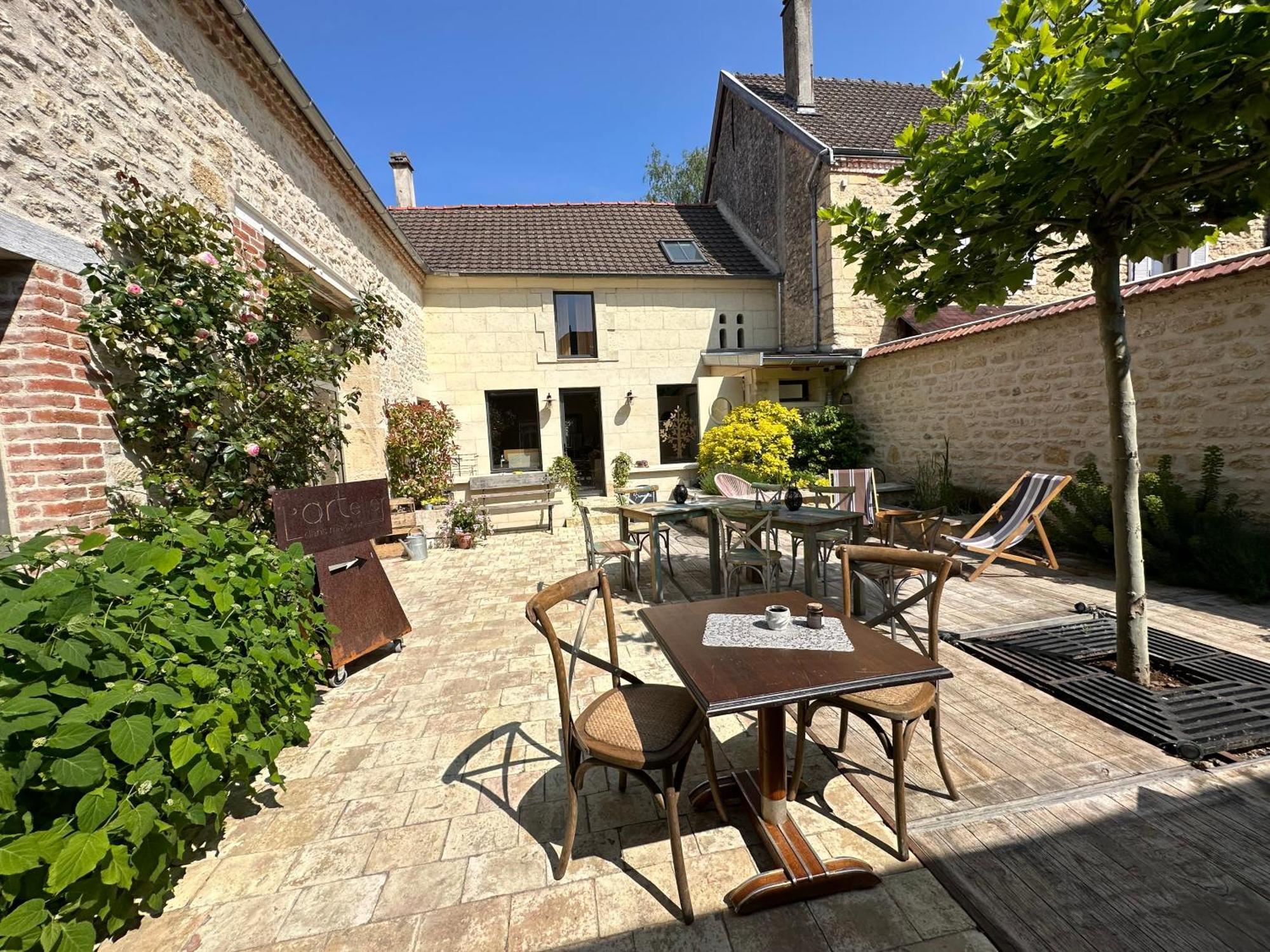 L'Artelier Dans Ma Cour Bed & Breakfast Hermonville Luaran gambar